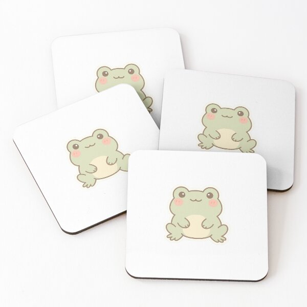 Item preview, Pastel Relaxed Frog Sticker designed and sold by StickMint.