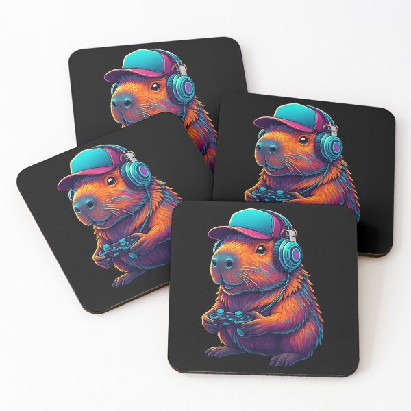 Item preview, Capybara Funny Video Games Capybara designed and sold by IdealDo.