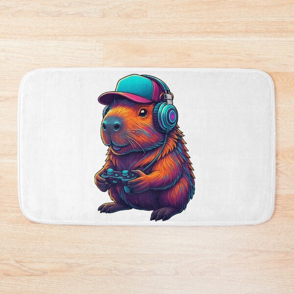Item preview, Capybara Funny Video Games Capybara designed and sold by IdealDo.