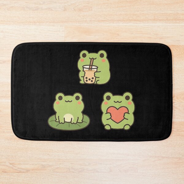 Item preview, Three frogs, three atmospheres: matcha, love, and tranquility. designed and sold by Ach&Koor.