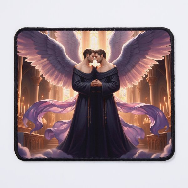 Item preview, Serene depiction of companionship: men  designed and sold by Elando1212.