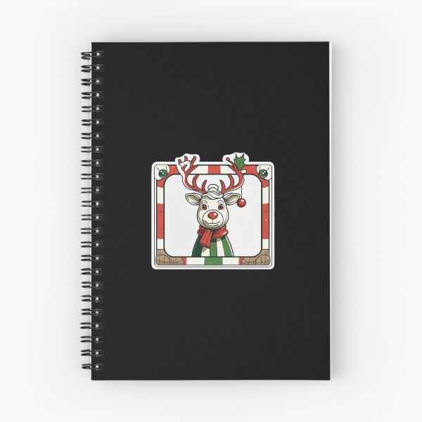 Item preview, Festive Red Nosed Reindeer designed and sold by zuzzelek44.