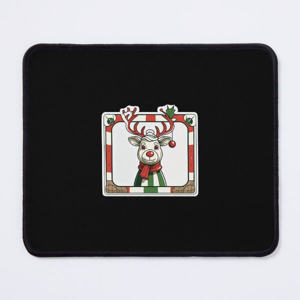 Item preview, Festive Red Nosed Reindeer designed and sold by zuzzelek44.