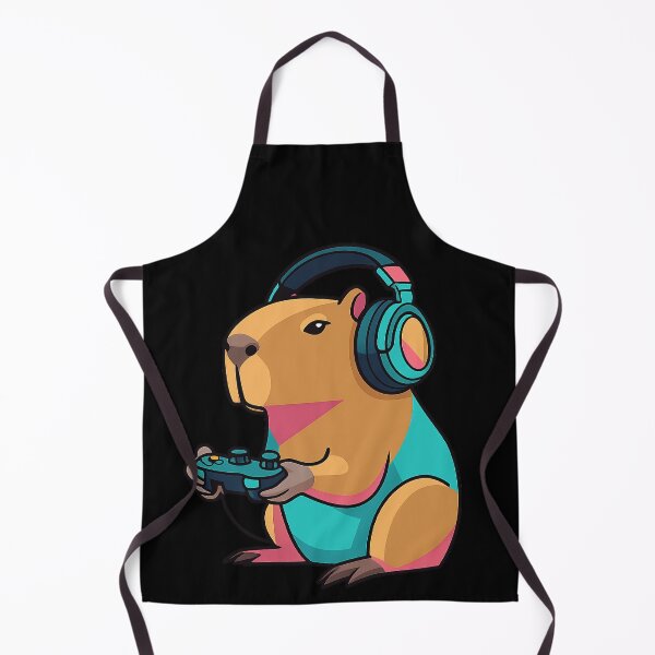 Item preview, Capybara Funny Video Games Capybara designed and sold by IdealDo.