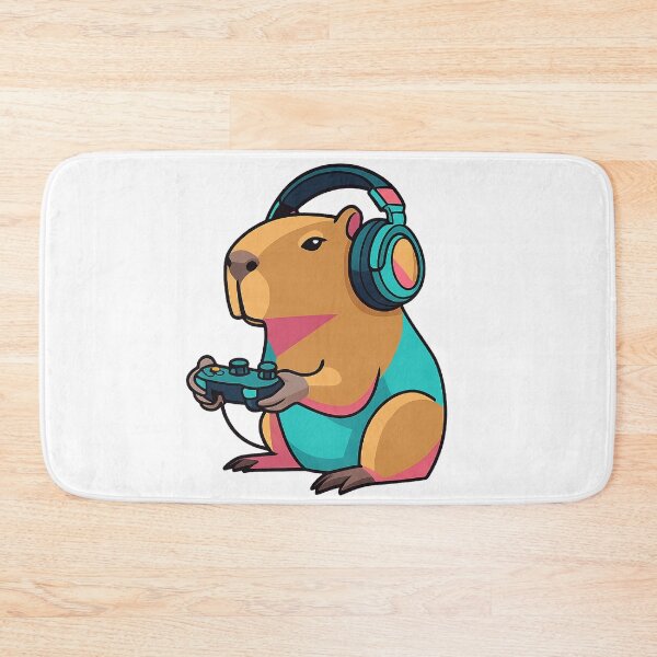 Item preview, Capybara Funny Video Games Capybara designed and sold by IdealDo.