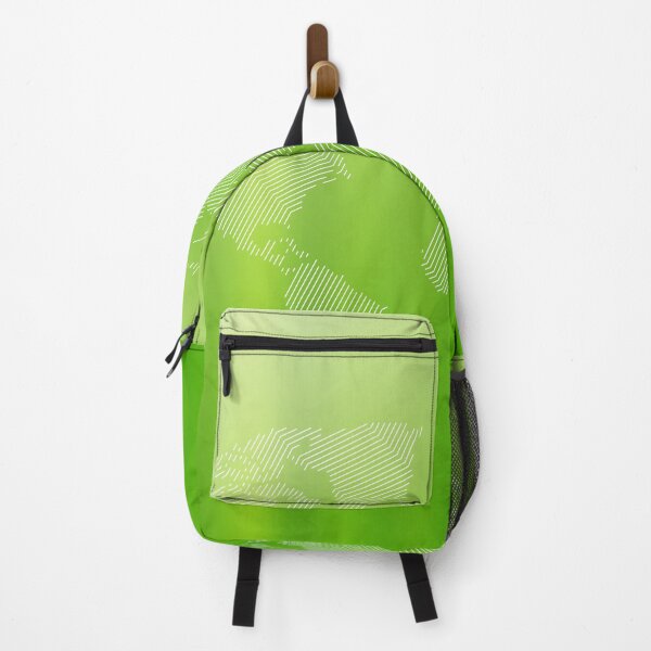 Item preview, Abstract World Map on a green background designed and sold by CHASAcreative.