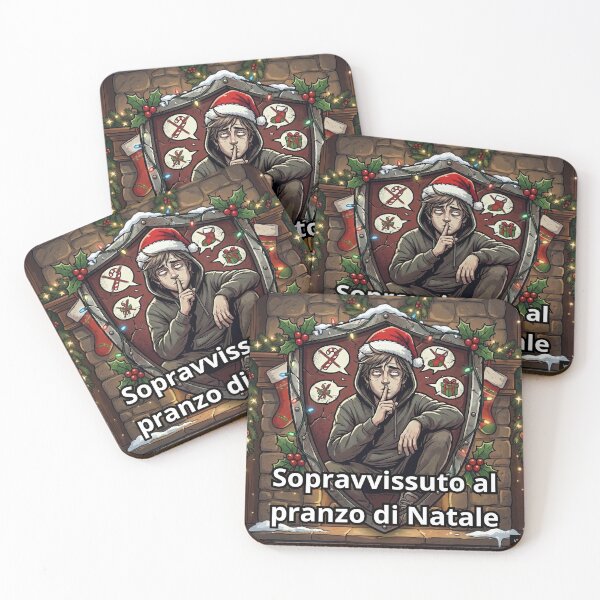 Item preview, Survivor Italian Christmas Lunch Funny Quote designed and sold by mako970.