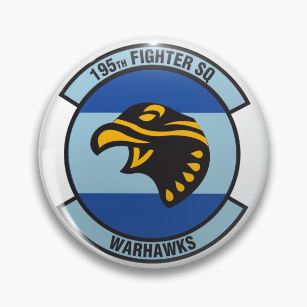 Item preview, 195th Fighter Squadron Patch - "Warhawks" Head Insignia designed and sold by CharlieDesings.