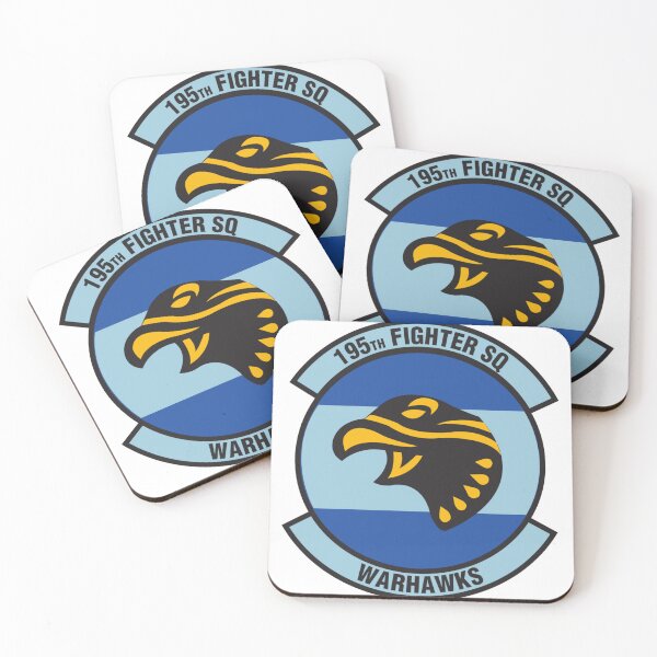 Item preview, 195th Fighter Squadron Patch - "Warhawks" Head Insignia designed and sold by CharlieDesings.