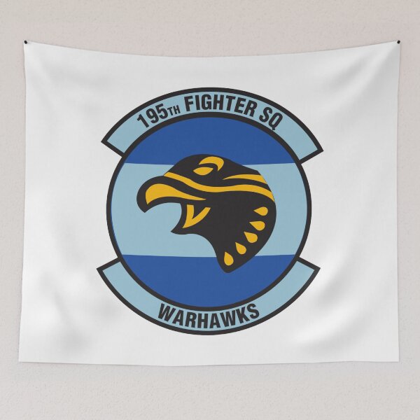 Item preview, 195th Fighter Squadron Patch - "Warhawks" Head Insignia designed and sold by CharlieDesings.