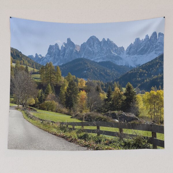 Item preview, Mountain Road Toward Dolomite Peaks designed and sold by caracatita75.