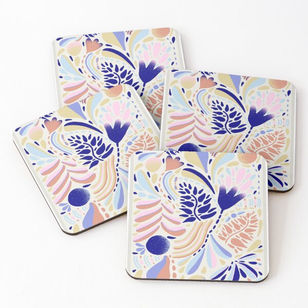 Item preview, Graphic Abstract Shapes and Leaves designed and sold by Jane Max Design.