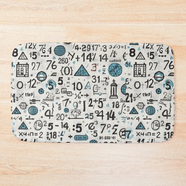 Item preview, Mathematics Everywhere - The Art of Mathematics. designed and sold by LunaPrintCo.