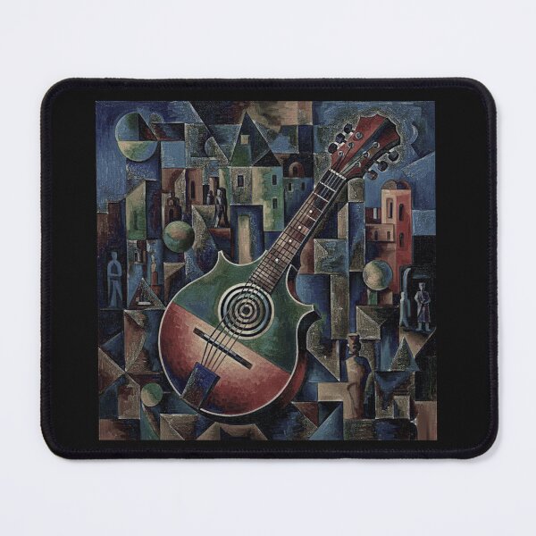 Item preview, A Strange Mandolin music poster hommage#3 designed and sold by Helios Be. Lavsh.