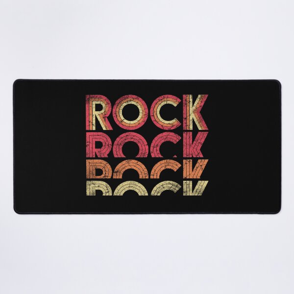 Item preview, Retro Gradient Rock Typography Vintage Rock Text Design Colorful Retro Rock Lettering Gradient Rock Word Art Retro Rock Aesthetic Typography designed and sold by The secret storage room.