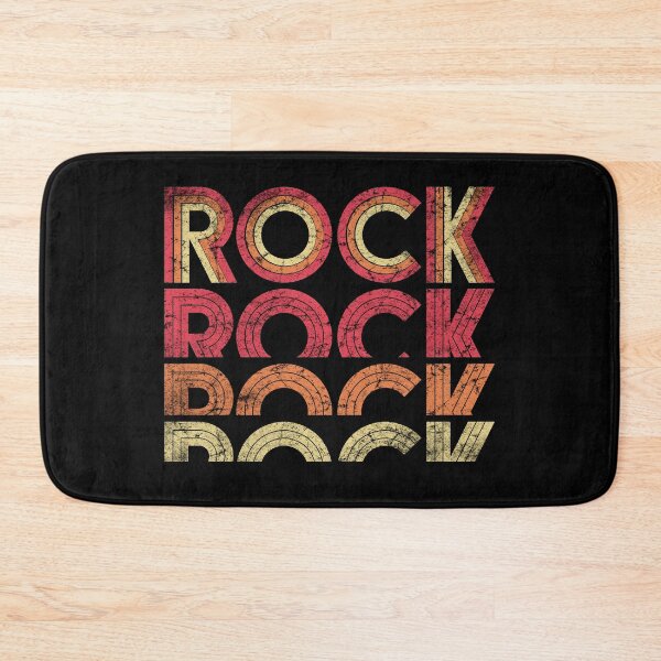Item preview, Retro Gradient Rock Typography  Vintage Rock Text Design  Colorful Retro Rock Lettering  Gradient Rock Word Art  Retro Rock Aesthetic Typography designed and sold by The secret storage room.
