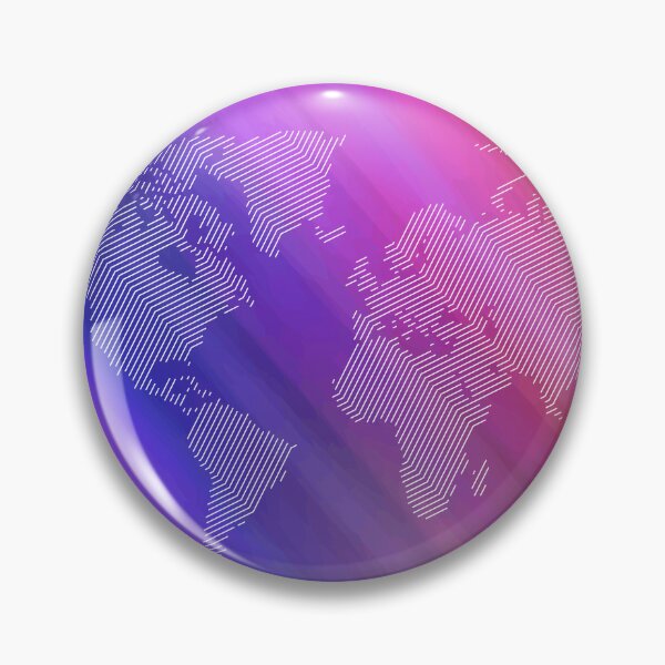 Item preview, Abstract World Map on multi-colour background designed and sold by CHASAcreative.