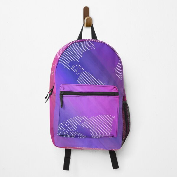 Item preview, Abstract World Map on multi-colour background designed and sold by CHASAcreative.