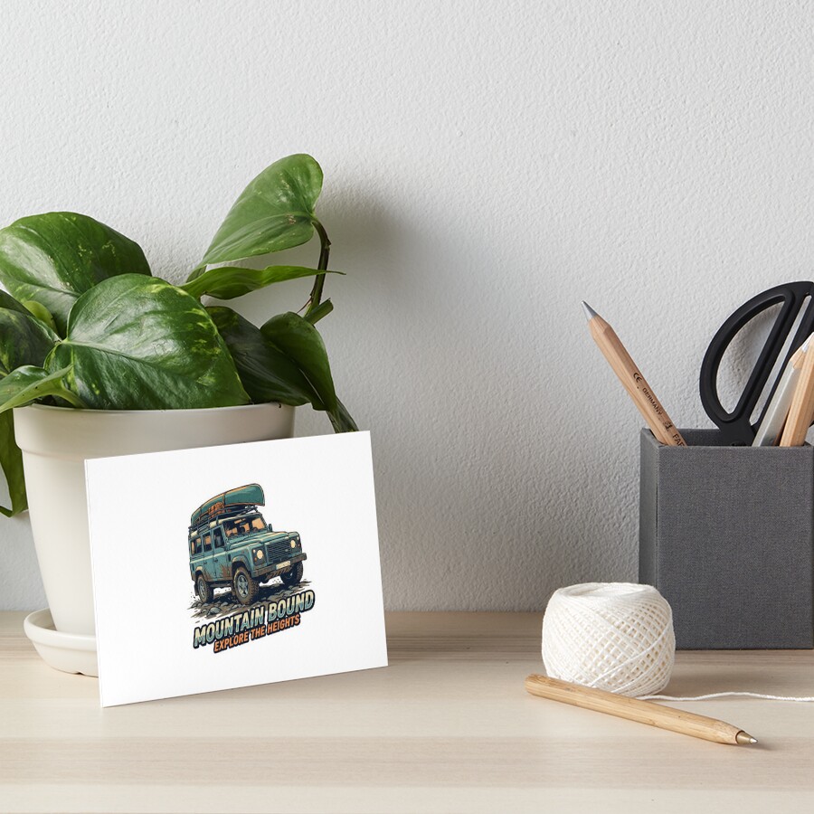 Item preview, Art Board Print designed and sold by VintageCarsShop.