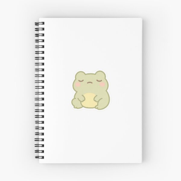 Item preview, Kawaii Sleepy Frog Sticker designed and sold by StickMint.