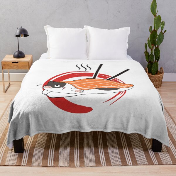 Item preview, Cute Sushi Cat – Kawaii Sushi Lover Design designed and sold by MarcelooArt.