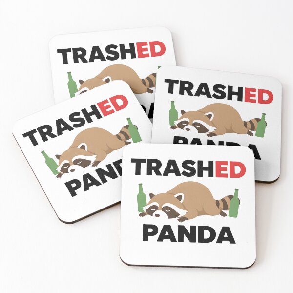 Item preview, Trashed Panda Funny Racoon Meme designed and sold by faridman.