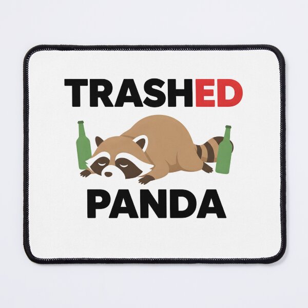 Item preview, Trashed Panda Funny Racoon Meme designed and sold by faridman.