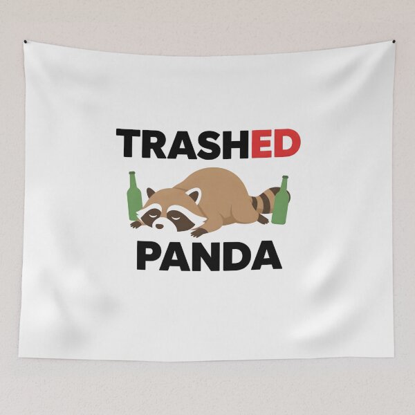 Item preview, Trashed Panda Funny Racoon Meme designed and sold by faridman.