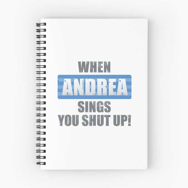 Item preview, When Andrea Sings You Shut up designed and sold by DalePrestonArt.