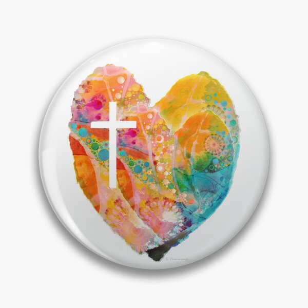 Item preview, A Heart For Jesus Christian Art designed and sold by Sharon Cummings Art.