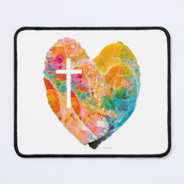Item preview, A Heart For Jesus Christian Art designed and sold by Sharon Cummings Art.