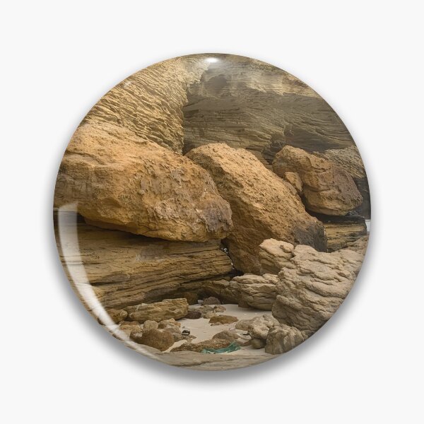 Item preview, Layered Coastal Cliffs & Boulder Formations designed and sold by Torizo.
