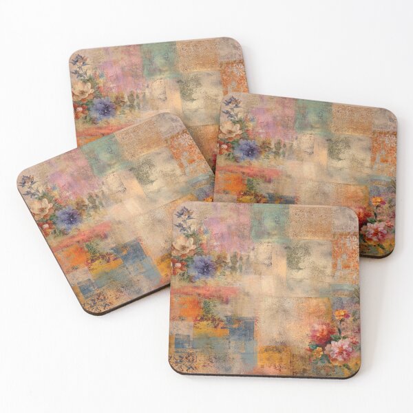 Item preview, Vintage Mixed Media-Inspired Textured Retro Dreamy Abstract  designed and sold by DEC02.