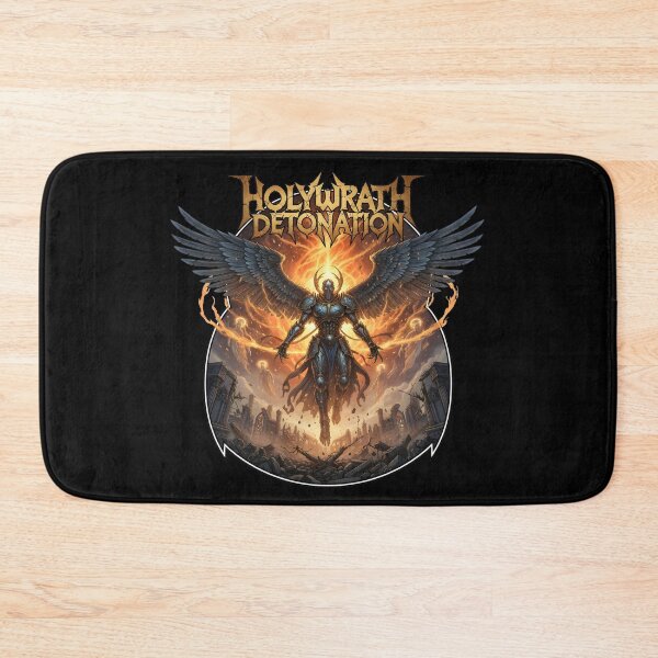Item preview, Death Metal Shirt - Divine Armored Angel in Fiery Ascension designed and sold by NickPositron.