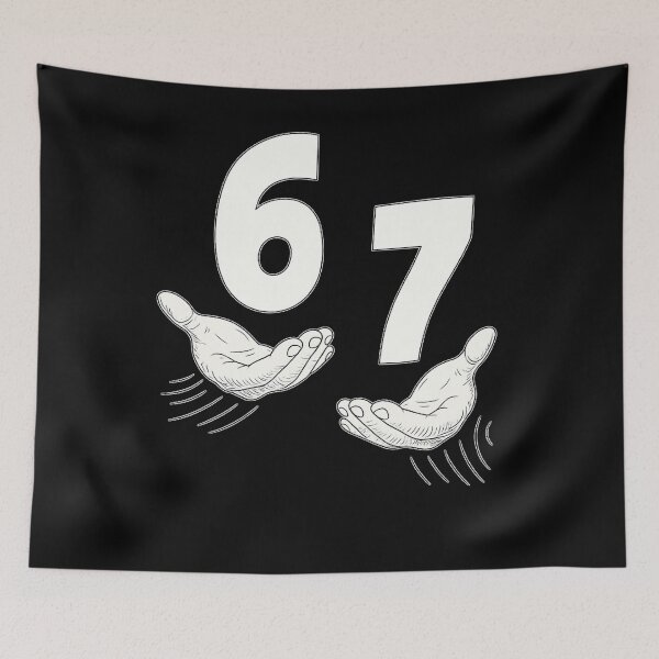 Item preview, Six Seven 67 ,Kids 67 Youth Boys 6-7 Meme Hands designed and sold by IdealDo.