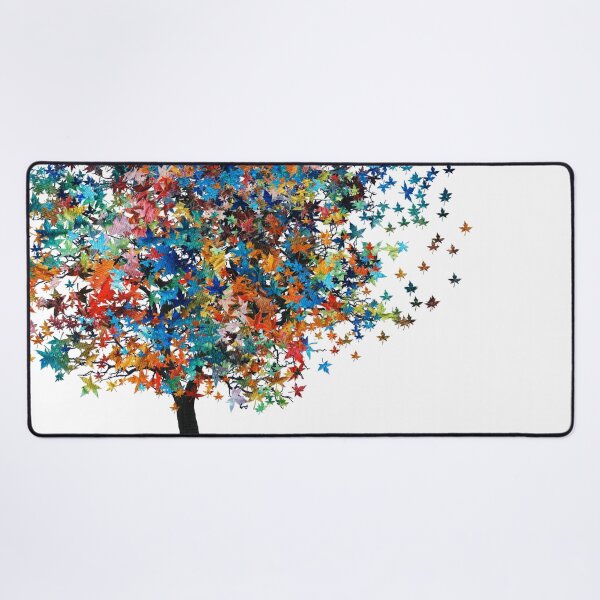 Item preview, All Season's Tree Colorful Art designed and sold by Sharon Cummings Art.