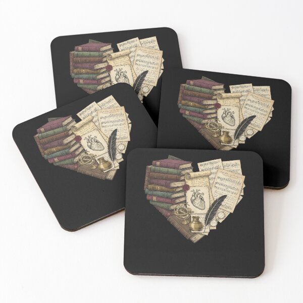 Item preview, Dark Academia Heart Valentine Style designed and sold by elderberry.