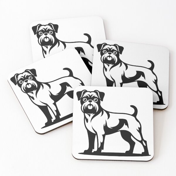 Item preview, Brussels Griffon Dog designed and sold by theartfulaspie.