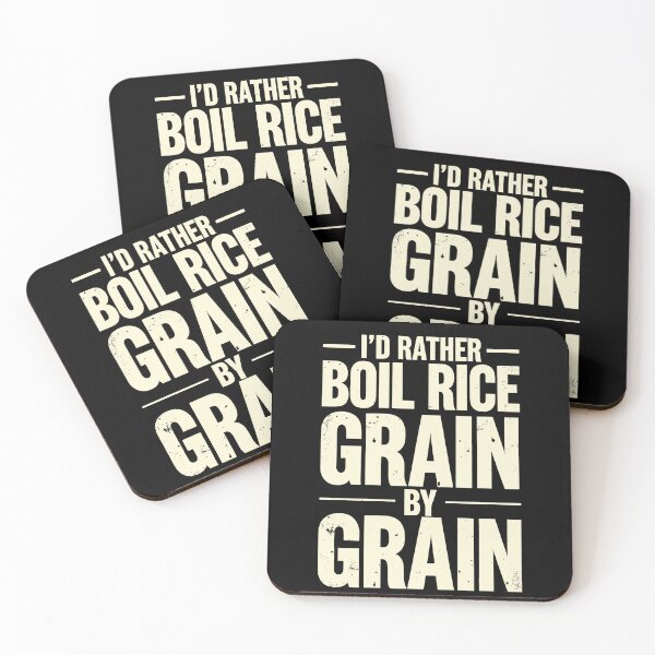 Aperçu de l'œuvre Grunge, je préférerais faire bouillir du riz grain par grain. créée et vendue par elderberry.