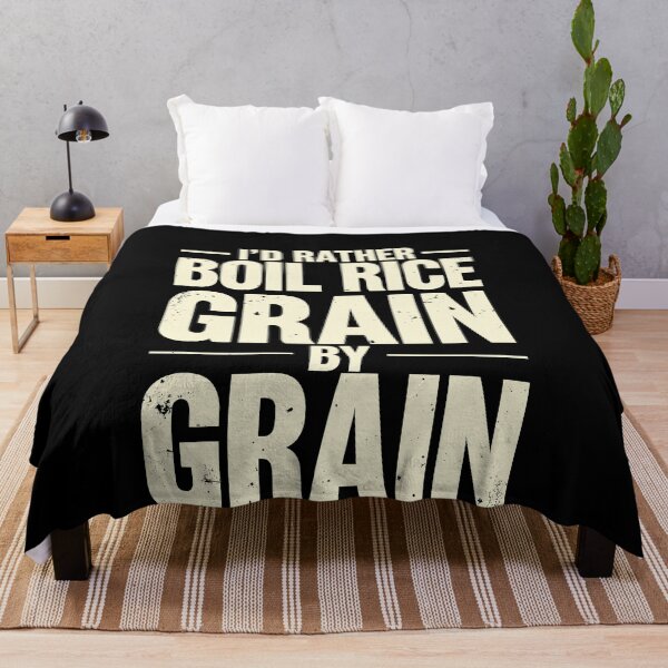 Item preview, Grunge I'd Rather Boil Rice Grain By Grain designed and sold by elderberry.