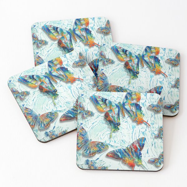 Item preview, Colorful Butterfly Dance 3 designed and sold by Sharon Cummings Art.