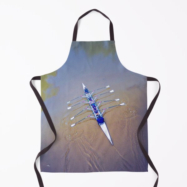 Item preview, Rowing Crew on Calm Water Aerial View Sports Photography designed and sold by Michael van der Hoorn.