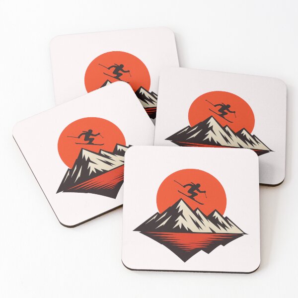 Item preview, Mountain Sunset Ski Jump designed and sold by LegendsOfLife37.