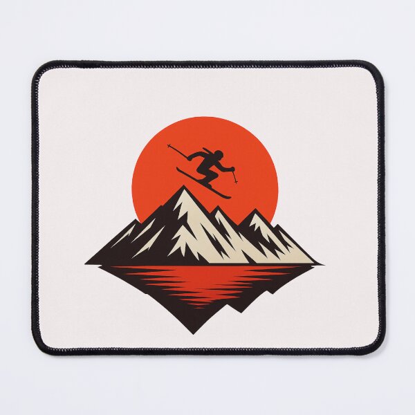 Item preview, Mountain Sunset Ski Jump designed and sold by LegendsOfLife37.