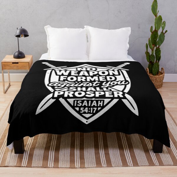Item preview, Isaiah 54:17 No Weapon Formed Against You Shall Prosper designed and sold by plushism.