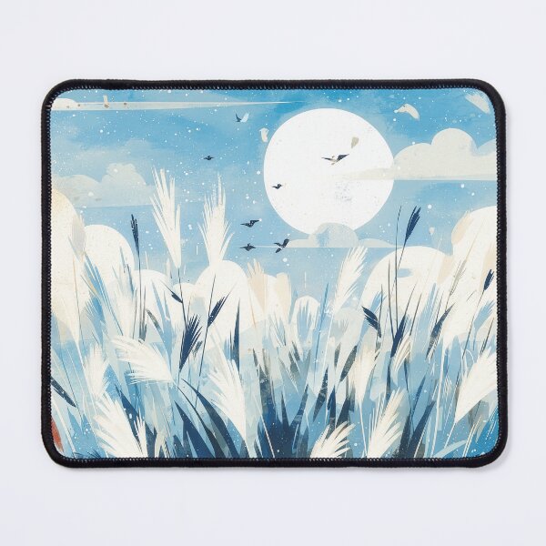 Item preview, Winter Breeze Over Silver Fields designed and sold by Dusk Atelier.