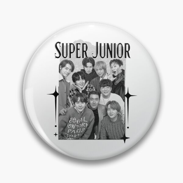 Item preview, Super Junior K-Pop Legacy Tribute Kpop boy group Art members Scrapbook Collage Cozy Y2K Vintage Design designed and sold by HELL0WBELLO.