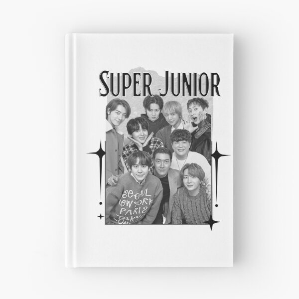 Artikelvorschau, Super Junior K-Pop Legacy Tribute Kpop Boygroup Art Mitglieder Scrapbook Collage Gemütliches Y2K Vintage Design entworfen und verkauft von HELL0WBELLO.