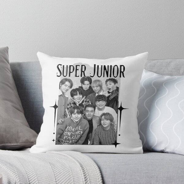 Item preview, Super Junior K-Pop Legacy Tribute Kpop boy group Art members Scrapbook Collage Cozy Y2K Vintage Design designed and sold by HELL0WBELLO.