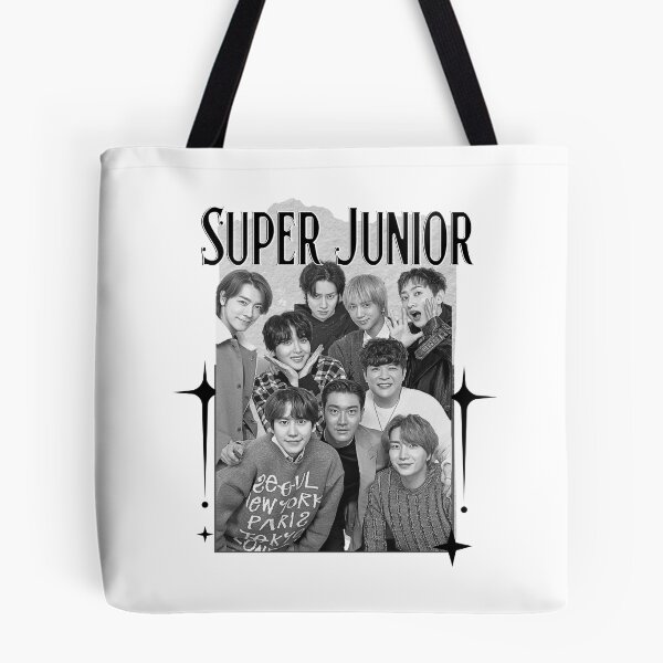 Item preview, Super Junior K-Pop Legacy Tribute Kpop boy group Art members Scrapbook Collage Cozy Y2K Vintage Design designed and sold by HELL0WBELLO.